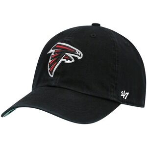 '47 Black Atlanta‎ Falcons Franchise Logo Fitted Hat Size Medium